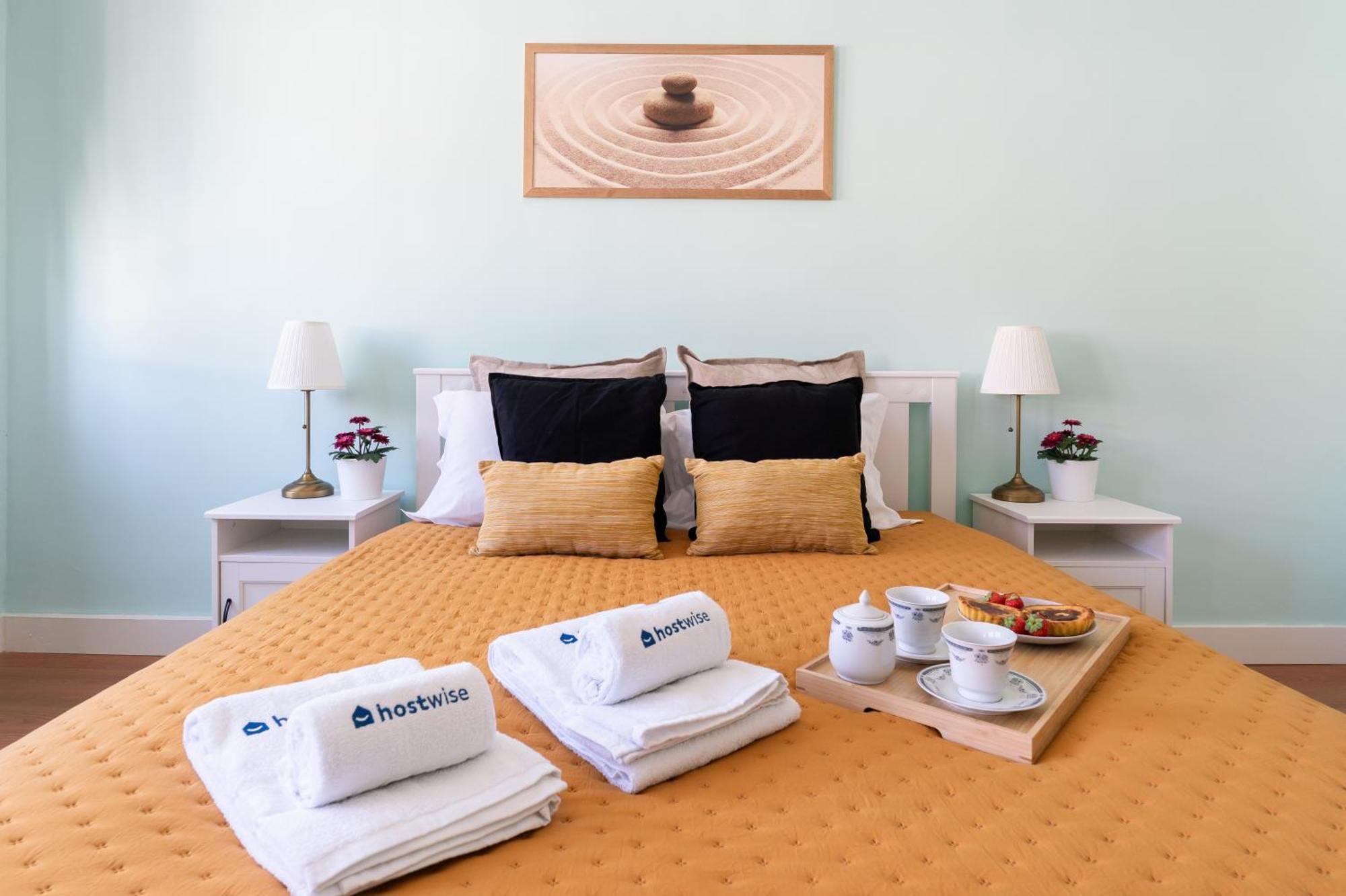 Host Wise - Colorful Bright Flat With Balcony Apartment Porto Ruang foto